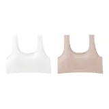 [2 шт] Белый + Светло-кофейный