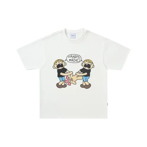 Candymade Haus Белая Унисекс Футболка