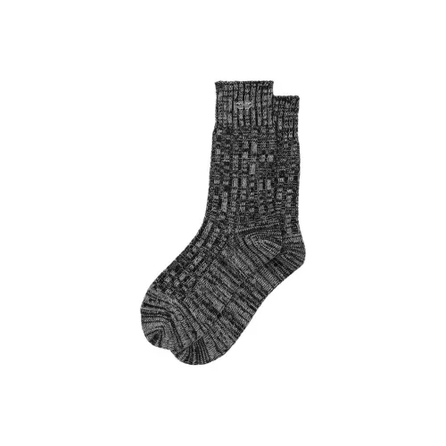 GANNI 1 шт Черные Унисекс MID Носки до икры
