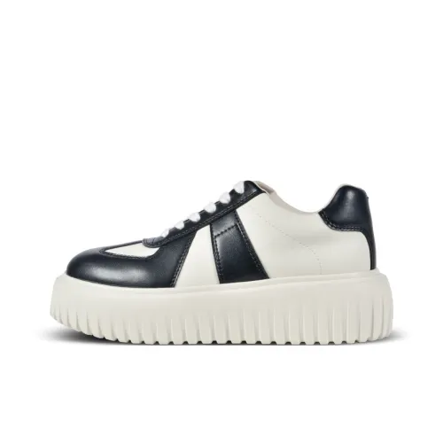 ROCKPORT Низкие кроссовки для скейтбординга Женские Черный | Белый