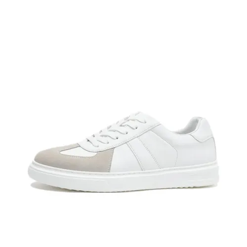 ELLE HOMME Низкие кроссовки для скейтбординга Мужские Белые