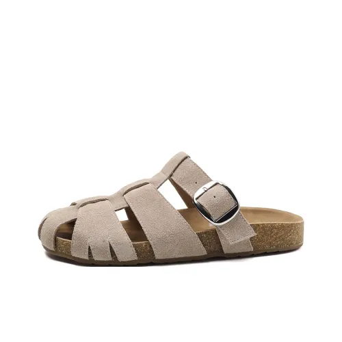 Chibang Резиновая подошва Тихий Домашние тапочки Женские