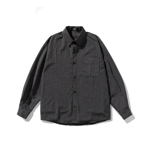 BOGEDIT Мужские черные рубашки