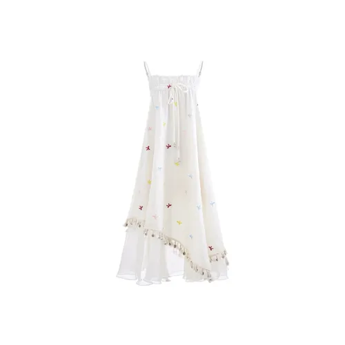 DOSOHEB Экрю Камисоль Набор Женские Слиплатья