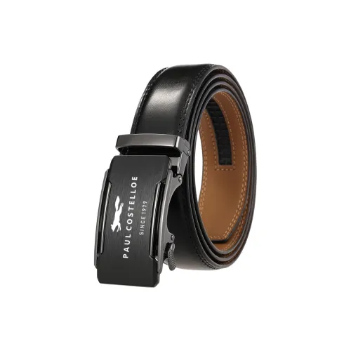 PAUL COSTELLOE Ремни из коровьей кожи унисекс ширина 3,5 см