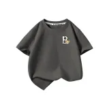 Футболка из 100% хлопка в сером цвете