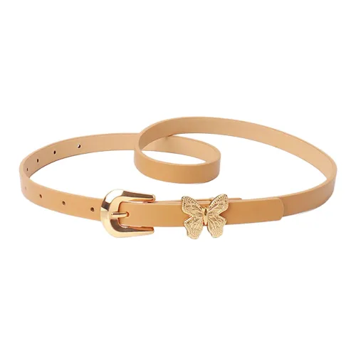 JEANSWEST Ремни из ПУ (полиуретана) кожа Унисекс 1,4CM