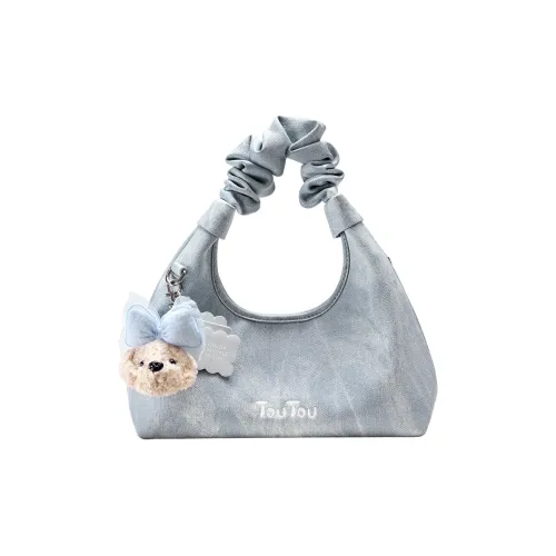 TOUTOU Синтетическая кожа Сумка Стандартная Женская Джинсовый синий