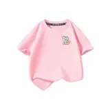 [100% cotton футболка] Розовый