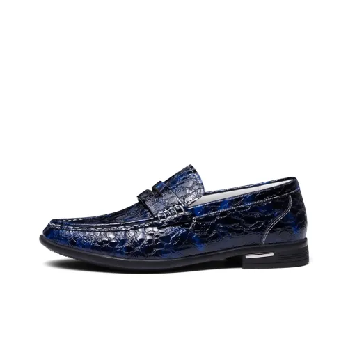 PALMPOLO Лоферы Blue Men's