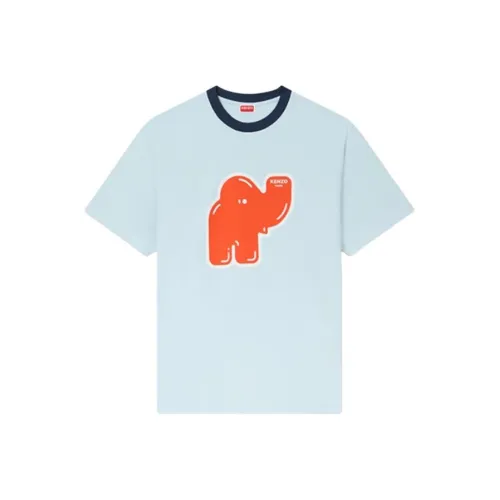 KENZO Мужские синие футболки