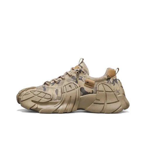 Binary Casual Низкий Топ Khaki Мужской