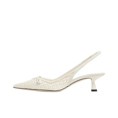 Jimmy Choo Amita Узкий каблук Высокие каблуки 4,5 см Женские Белые