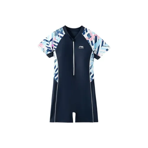 Лайнер Детский Купальник Темно-Синий Малыш