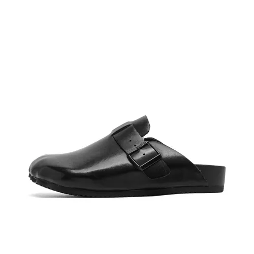 Cachiotti Slip-resistant Abrasion-resistant Домашние тапочки Мужские Черные