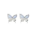 Танцующая бабочка - синий