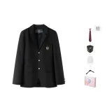 Мужской костюм Blackkizou Butler, с подарками: пылезащитный чехол + галстук + значок