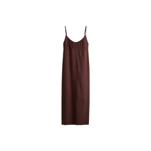 H&M Темно-кофейные Женские Слиплатья