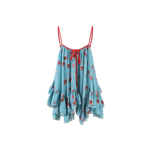 CHARM GLOW Бирюзовый Женские Слиплатья