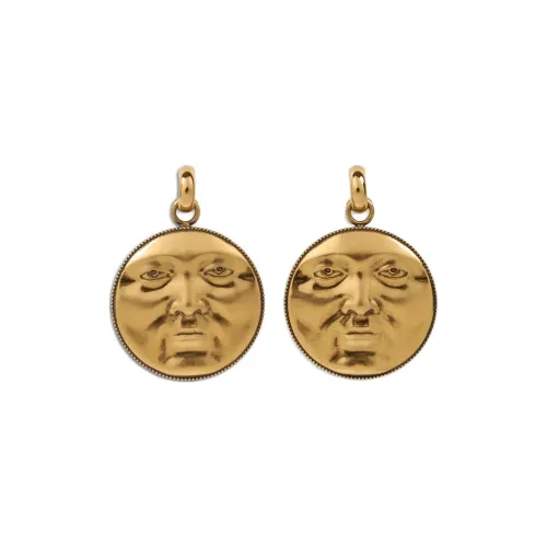 ETRO Брасс Серьги Женские Золото