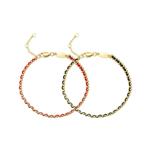 FANSHINER Браслеты из меди с покрытием из 18-каратного золота унисекс