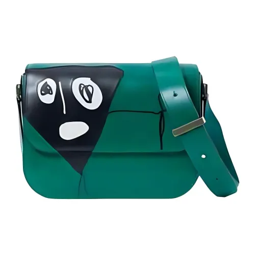 Valextra Сумка через плечо из коровьей кожи маленькая женская сумка зеленого цвета