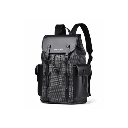 Mulinsen Полиэстер Рюкзак Стандартный Унисекс Черный