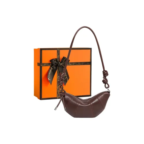 OUBOTE Сумка через плечо из синтетической кожи женская растительное дубление цвет кофе