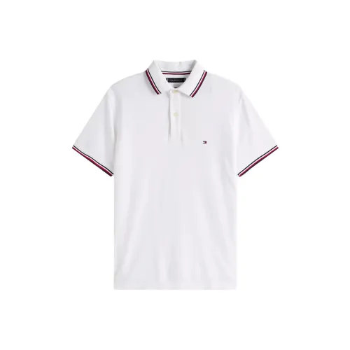 Tommy Hilfiger Polo Мужское Белое
