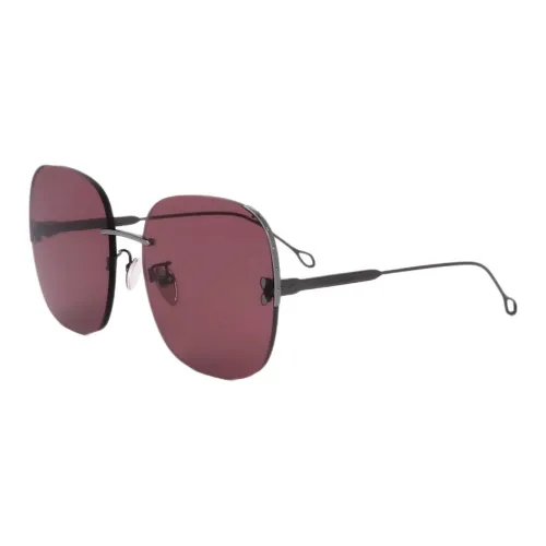 ISABEL MARANT Металл Нерегулярная форма Солнцезащитные очки Женские Серебристый