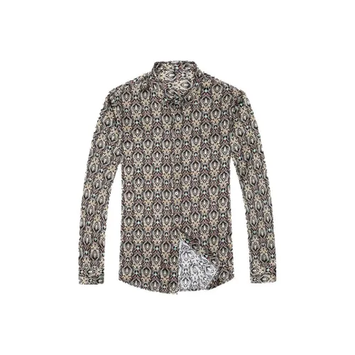 MH Желтые Мужские Рубашки