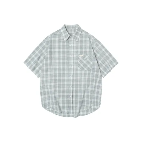 TGNS Мятно-зеленая унисекс рубашка