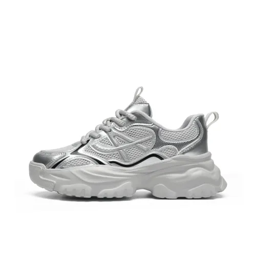 ZHR Маленькая круглая подвеска Устойчивая к истиранию Дышащая Низкий топ Кроссовки с толстой подошвой Женские