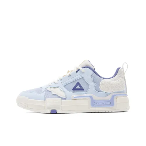 PEAK Амортизация Покрытие Высота Увеличение Легкий Дышащий Низкий Топ Скейтбординг Кроссовки Мужской Dream Blue