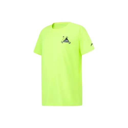 LINING YOUNG Флуоресцентный Ванильно-зеленый Детские Рубашки