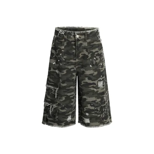 GBXM Камуфляж Унисекс Шорты Карго