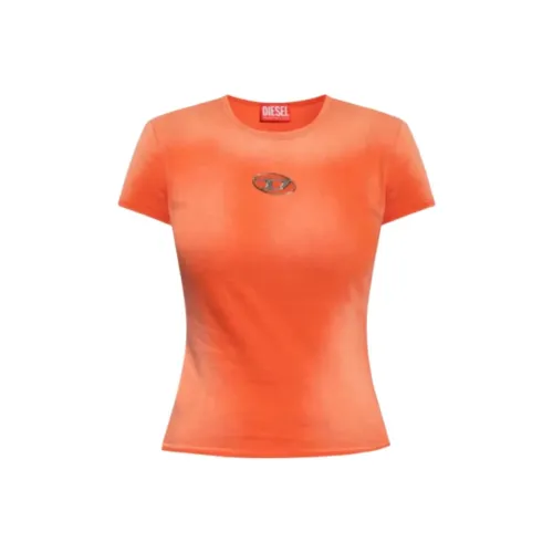 DIESEL Апельсин Женские Футболки