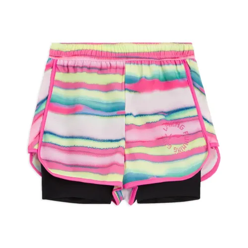 LINING YOUNG KIDS Шорты Детский Фиолетовый Зеленый Синий Полосатый