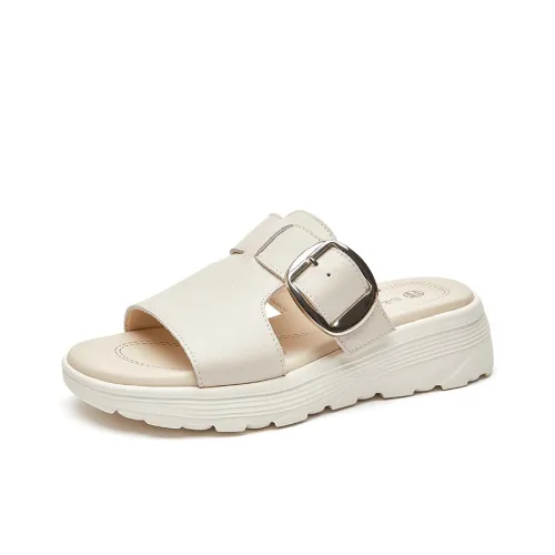 Cigna Резина Пена Подошва Беззвучный Слайд Женские