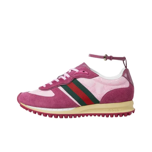 GUCCI RE Motion Low Топ Casual Женский Ярко-Розовый