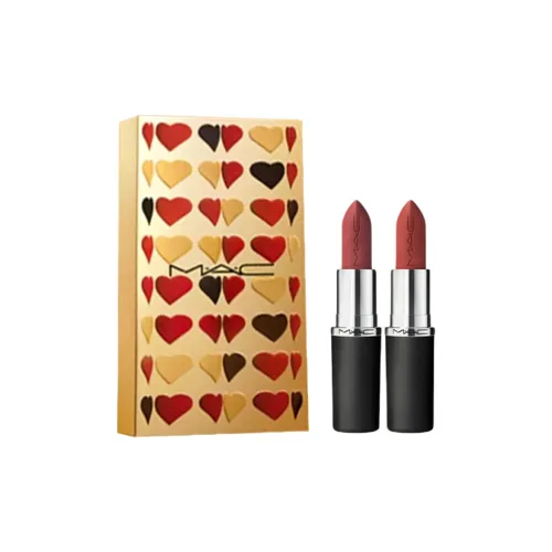 MAC Big Bullet Head Sweet Heating Box Lipstick Matte Easy to Blend Brightening 3,5г+3,5г