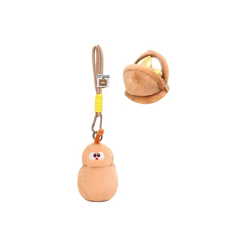 Jinnew Брелоки из цинкового сплава Унисекс Черный Коричневый