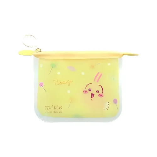 Chiikawa PVC Кошелек для монет Мини Женский Желтый