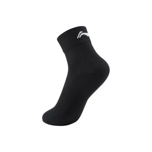 LINING YOUNG Sports Trend Series Носки 1 упаковка 1 упаковка Черный Дети Возраст 3-7 лет