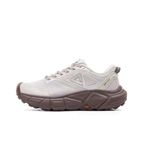 PEAK Амортизация Oтскок Низкий Топ Беговые кроссовки Женские Пшенично-хаки