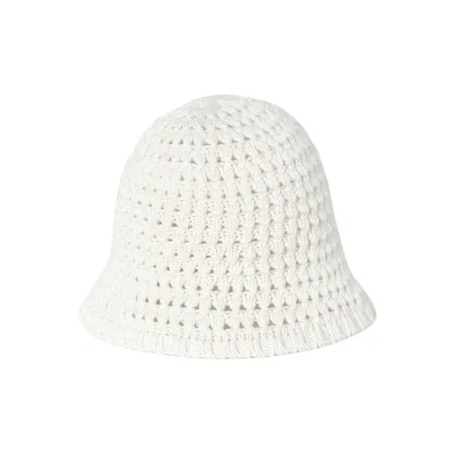 COS Хлопок полиэстер нейлон шляпы ведра женские белые