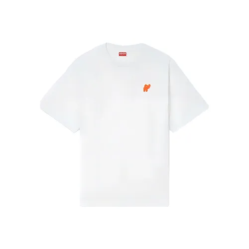 KENZO Экрю Мужская T-рубашка