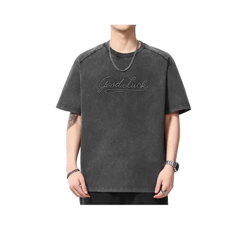 VUAS Серо-зеленая унисекс футболка