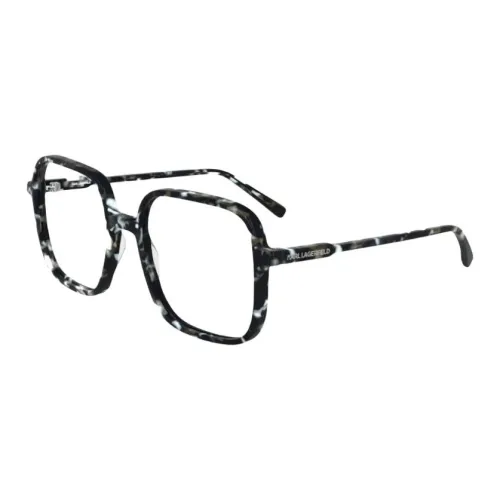 KARL LAGERFELD Ацетат Квадратные Оправы для Очков Женские Черные