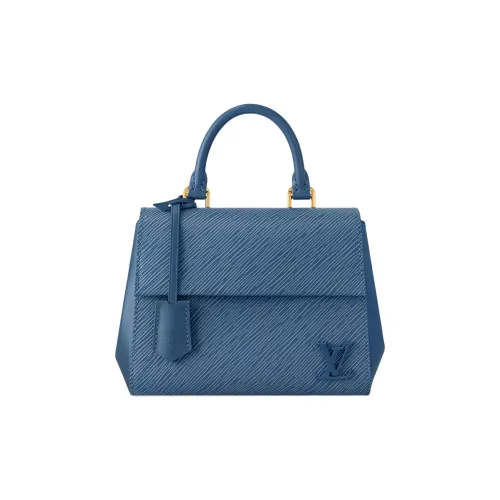LOUIS VUITTON Cluny Сумка из кожи EPI Мини Женская Синяя